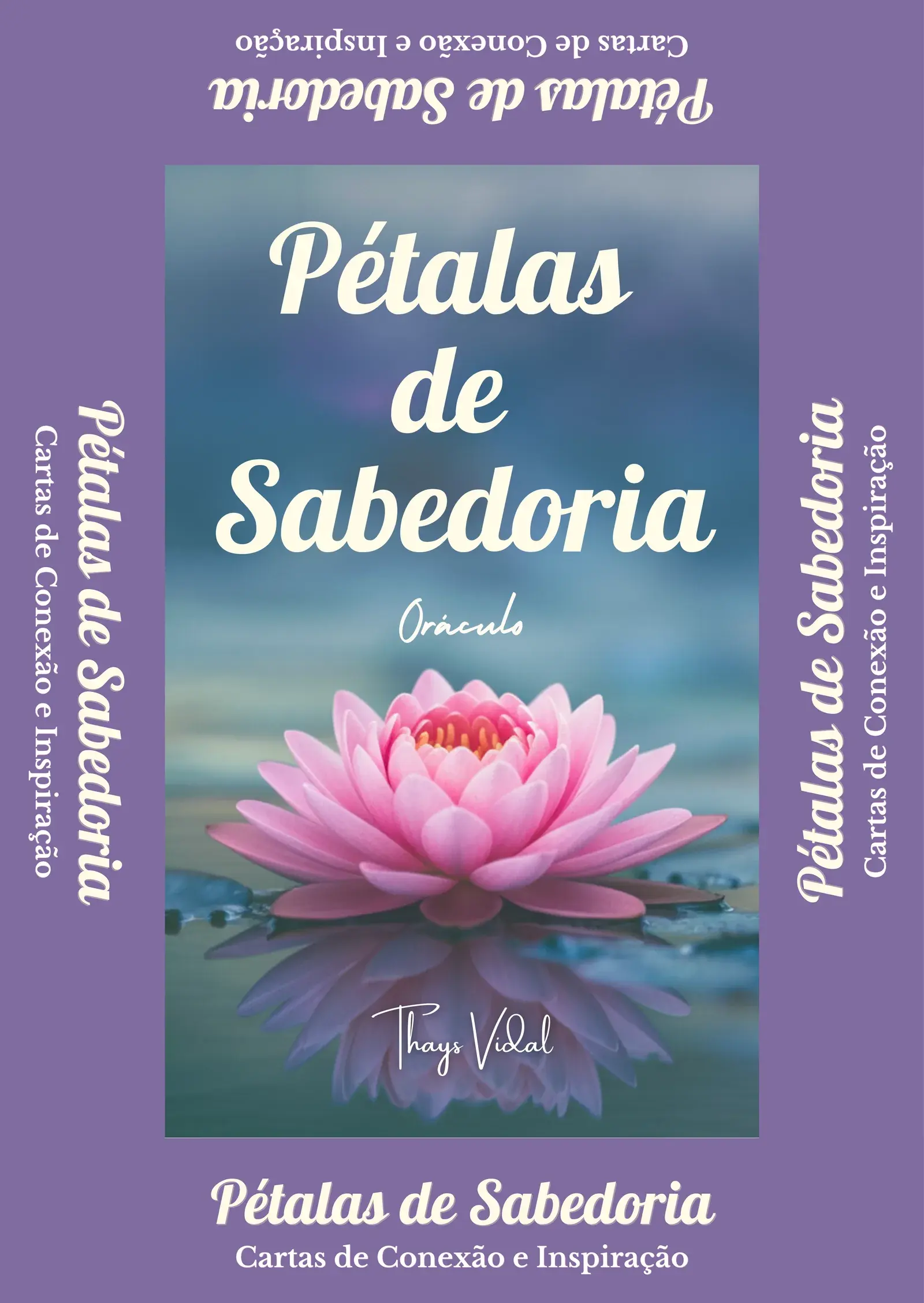 Caixa planificada do oráculo Pétalas de Sabedoria